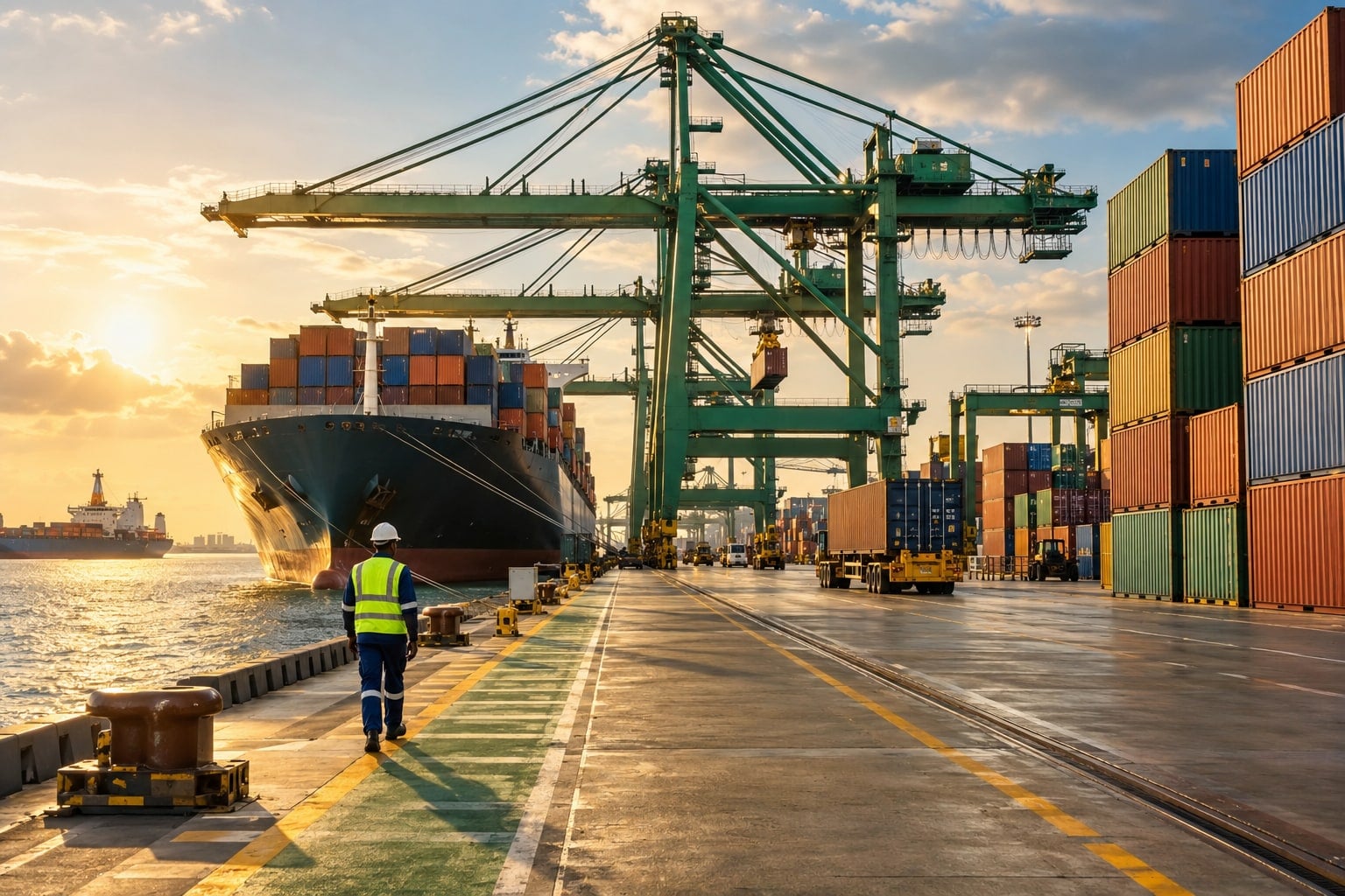 Trade & Import-Export illustration